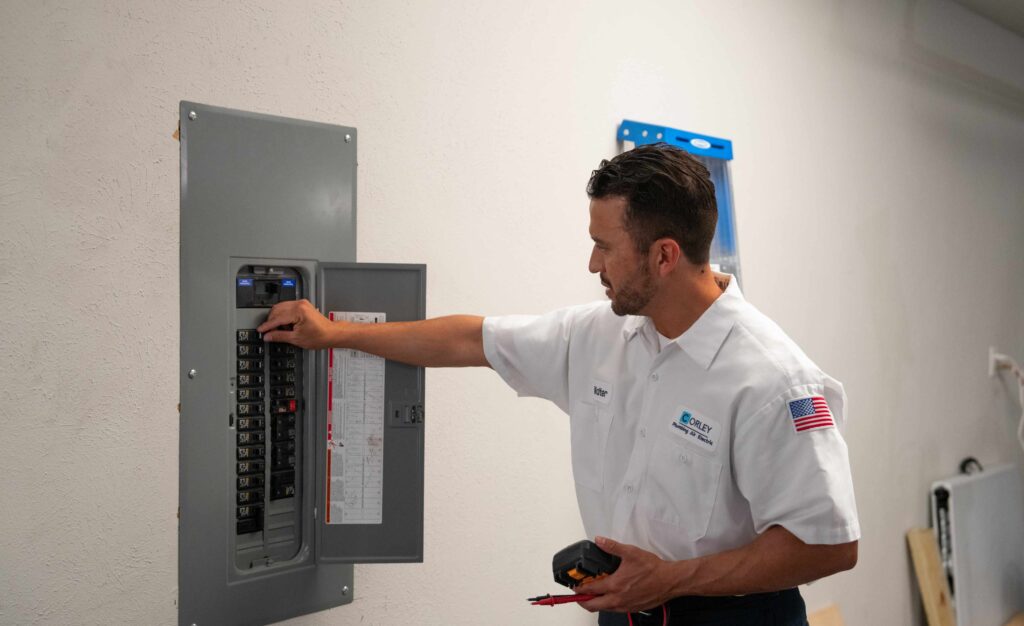 Greenville, SC Electrician Installing a Brand New Electrical Panel